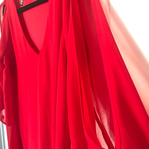 🎈SALE🎈LULU’S ‘Shifting Drears’ Red Dress - Picture 7 of 7